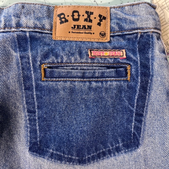 Vintage Roxy Jean / Quiksilver Denim Skirt - Picture 3 of 7